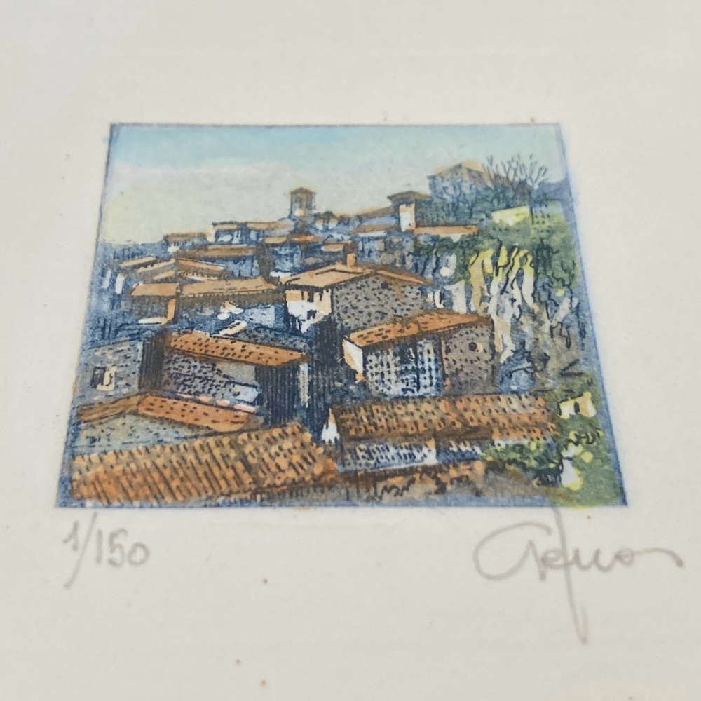 Italian Rooftops Print, Signed and Numbered - Picture 4 of 6